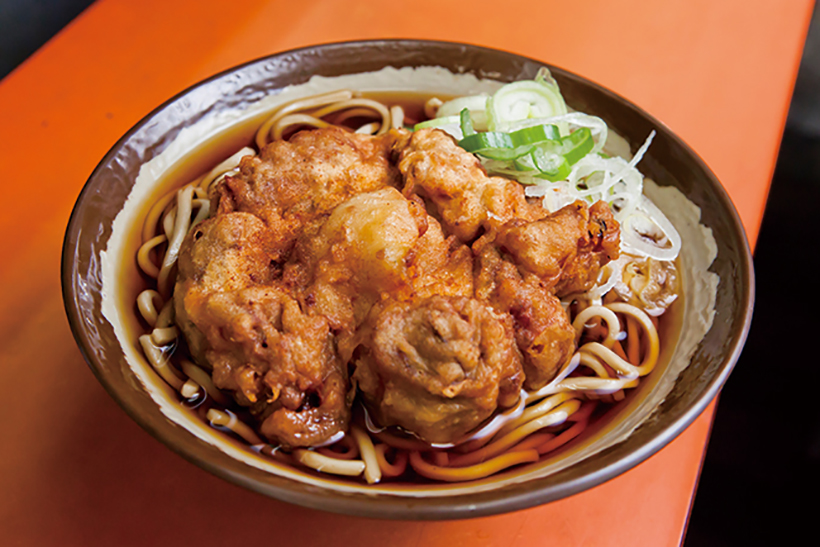 【昼は立ち食いそば】江戸前立ち食いそばの完成形を提供する淡路町の「六文そば　須田町店」