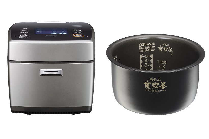 指一本触れずに炊飯器をセット!　スマホと音声でご飯の予約できるIHジャー炊飯器が三菱電機から登場