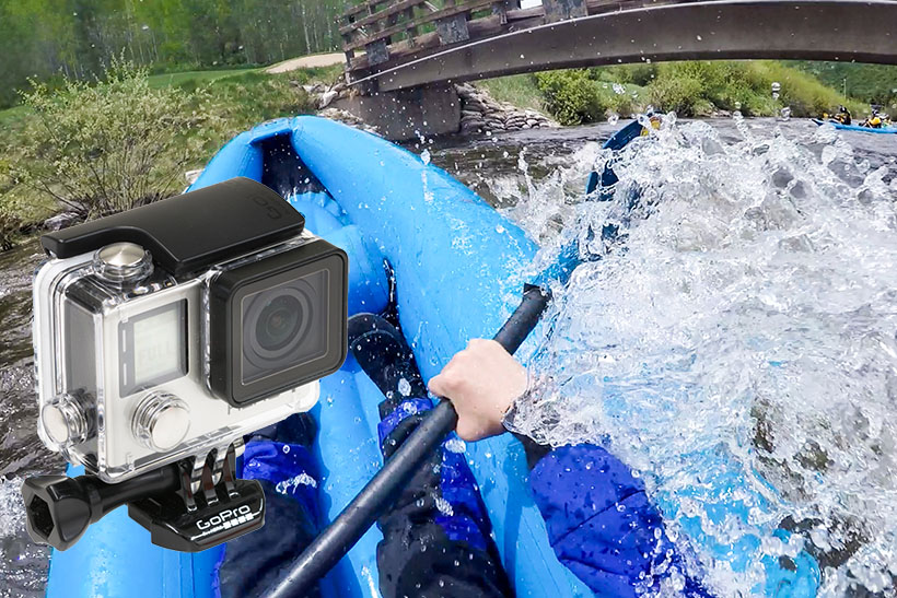 タフなシーンもばっちり撮れる! GoProをつけてアメリカの激流に挑む