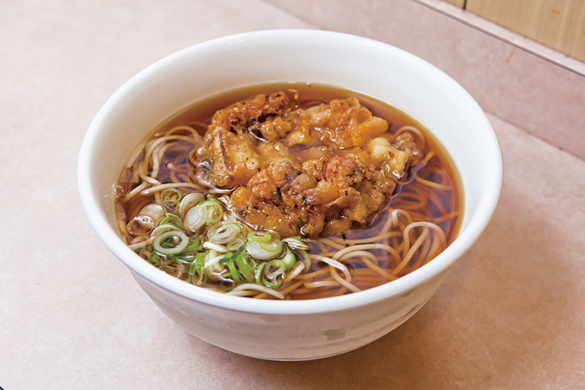 【昼は立ち食いそば】女性からの支持率抜群! 町屋駅前の「八起そば」は気軽に入れる美味しいおそば屋さん