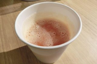 ↑鮮烈すぎるジュース