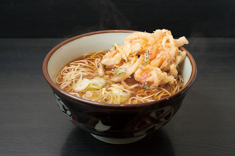 【昼は立ち食いそば】「かけ」でも「もり」でもうまい二刀流の麺が自慢な「文殊 両国駅前店 」