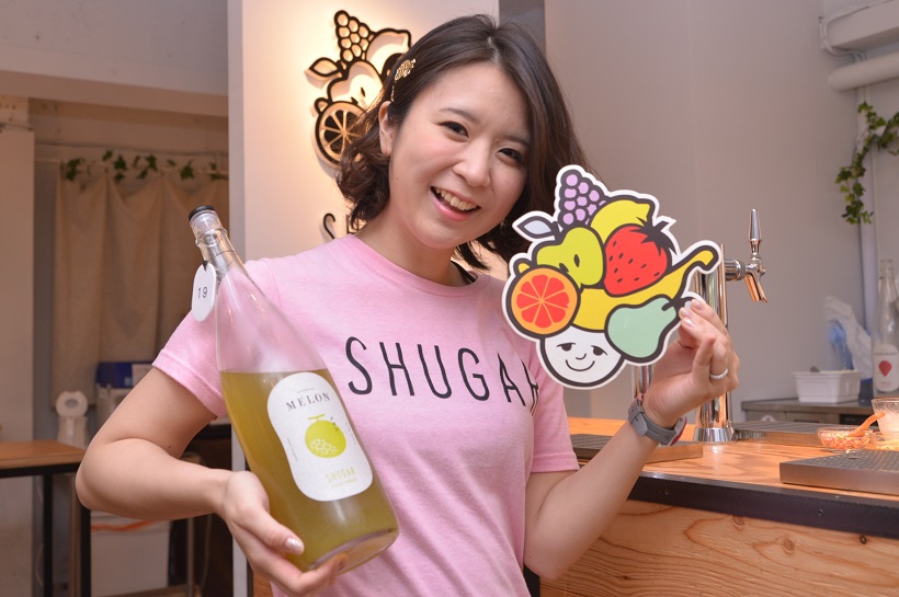 ↑SHUGAR MARKET 渋谷店の三木ありさ店長