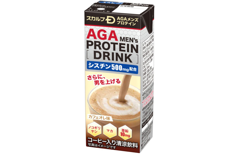 「スカルプD」がコンビニ限定でドリンクに! 男性の3つの悩みにアプローチしてお値段150円!