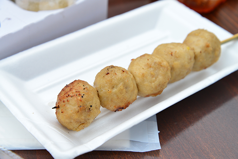 ↑ジャンボつくね串 300円