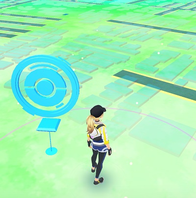 ↑通常のポケストップ