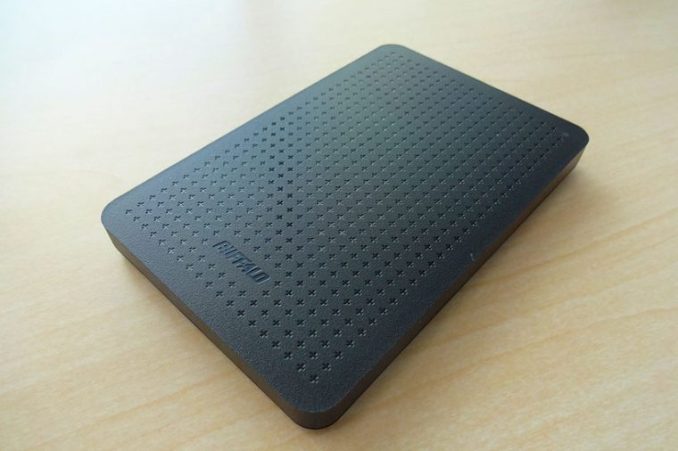 ↑今回は約60GBのデータだったので、外付けHDDで納品されました