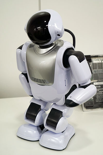 ↑EMS事業から生まれた富士ソフトのロボット「Palmi(パルミー)」