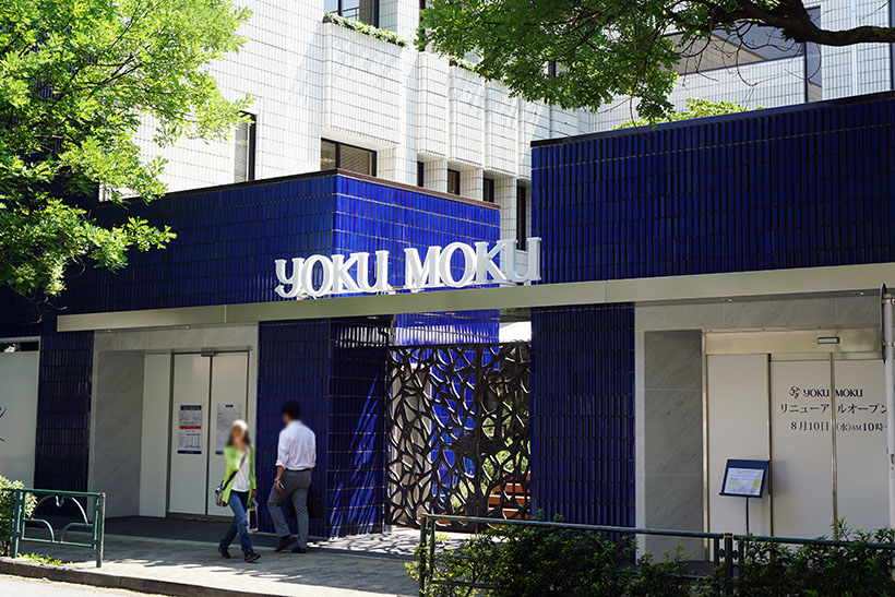 ↑リニューアルしたヨックモック青山本店