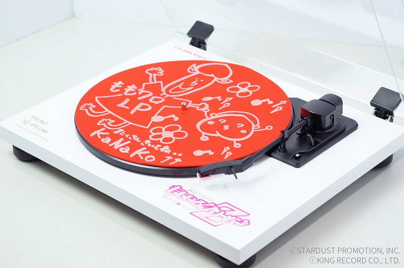 ももクロZとコラボしたモノノフ専用ターンテーブル「TN-100NOFU」が一般予約開始