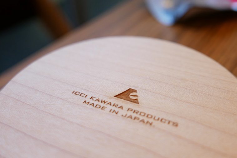 ↑富士山をモチーフとしたicciのロゴ