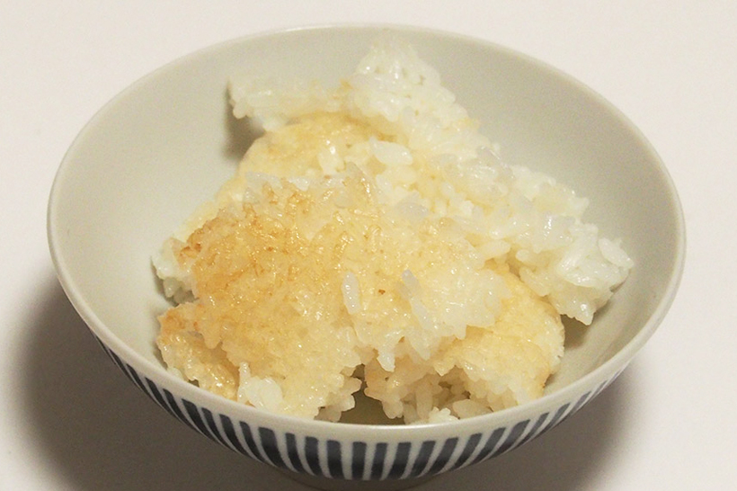↑とにかく香ばしい「おこげ」は絶品。冷えても香ばしい香りが持続します