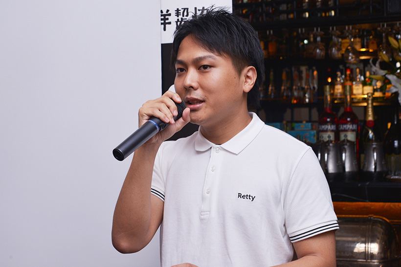 ↑Retty株式会社のマーケティングプランナー・坂口淳一さん