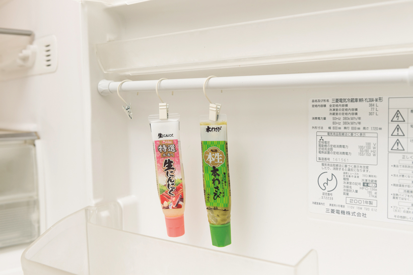 続・100均つっぱり棒の便利すぎる収納術ーー冷蔵庫の収納まで増やせてしまいます