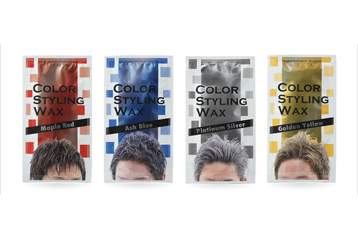 ヘアカラーとワックスが融合! ハロウィンなどの仮装にも重宝する「カラースタイリングワックス」が発売開始