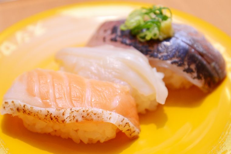 ↑おまかせ3貫盛り 120円(+税)