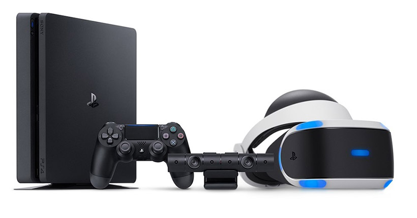 ↑PlayStation 4とPlayStation VR