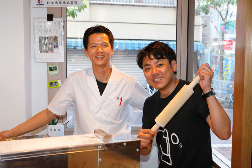 ↑リニューアルから半年で完成した「つけsoba」も提供開始。磯部店主の妥協を許さない姿勢が伺える