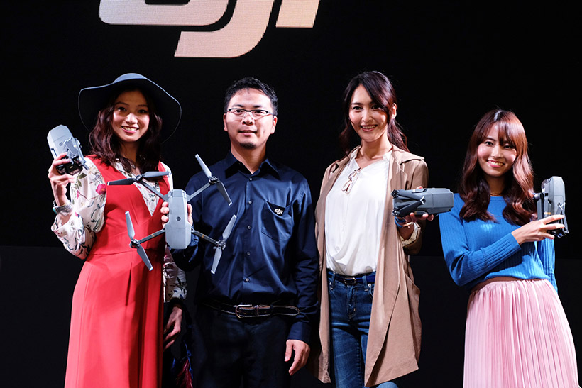小型ドローンは生活を変えるか？　DJIがコンパクトな折りたたみ式ドローン「Mavic Pro」を発表