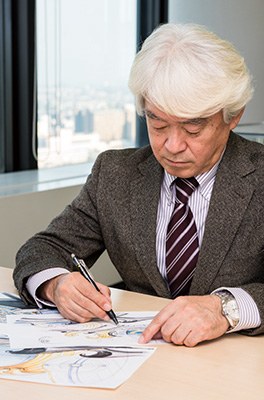 ↑ウオッチデザイナー初の「現代の名工」となった小杉修弘(こすぎ のぶひろ)氏