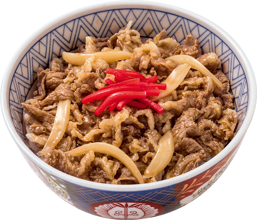 ↑熱によって縮んだ肉の様子と、玉ねぎの照りがリアル過ぎる牛丼
