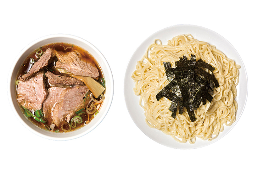 肉塊でつけ汁が見えない豪快さーー半生をラーメンに捧げた漢が営業する「らぁめん ほりうち」