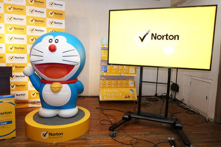 ↑新ブランドキャラクターに起用されたドラえもん