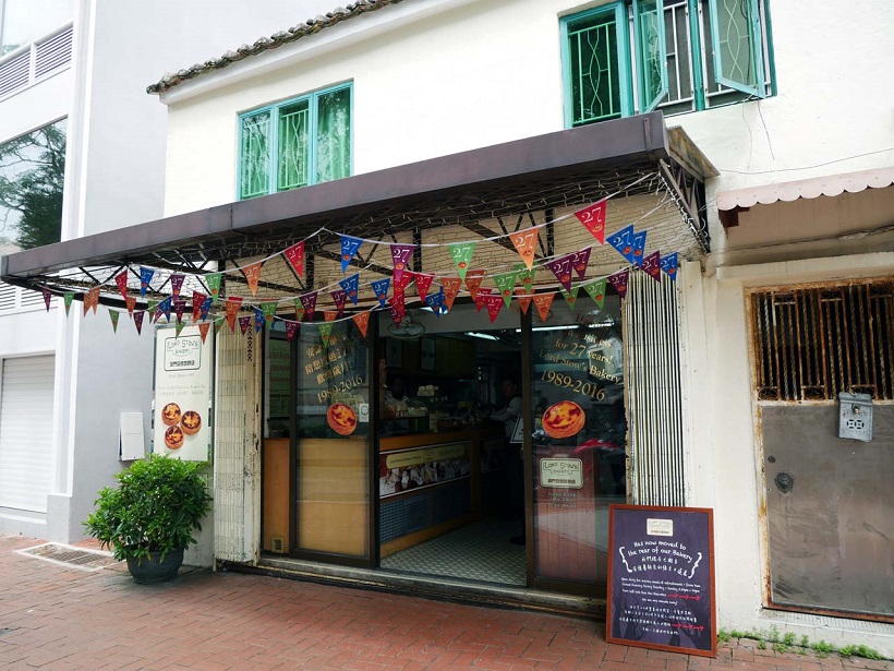 ↑マカオ・オリジナルのエッグタルト発祥の店「ロード・ストウズ・ベーカリー」
