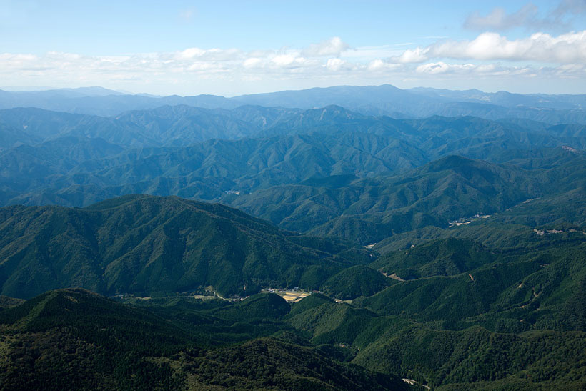 ↑採水地のひとつ、島根県金城