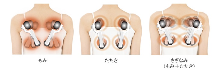 ↑マッサージ機能