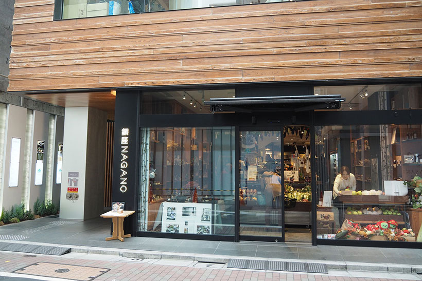 ↑イベントが行われたのは銀座にある長野のアンテナショップ。なぜ長野なのかはのちに判明します