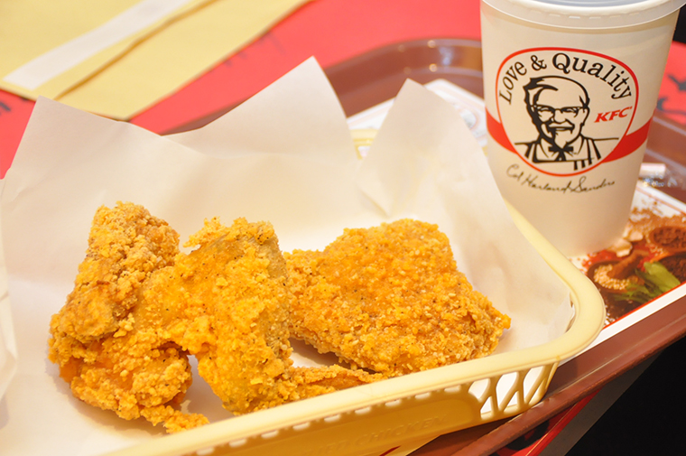 ↑焼きフライドチキン