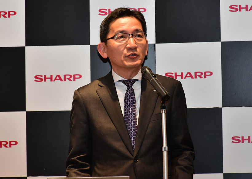 ↑シャープ 健康・環境システム事業本部 スモールアプライアンス事業部 事業部長の鈴木隆氏