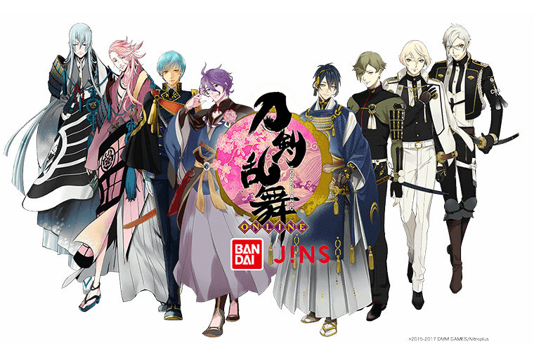 【本日予約開始】JINSの次なるコラボは刀剣乱舞! 各キャラクターの個性があふれる8種類のメガネが登場