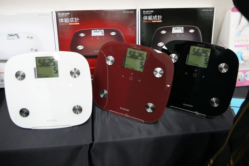 家庭用では初! MRIを利用し正確な内臓脂肪レベルがわかるエレコムの体組成計