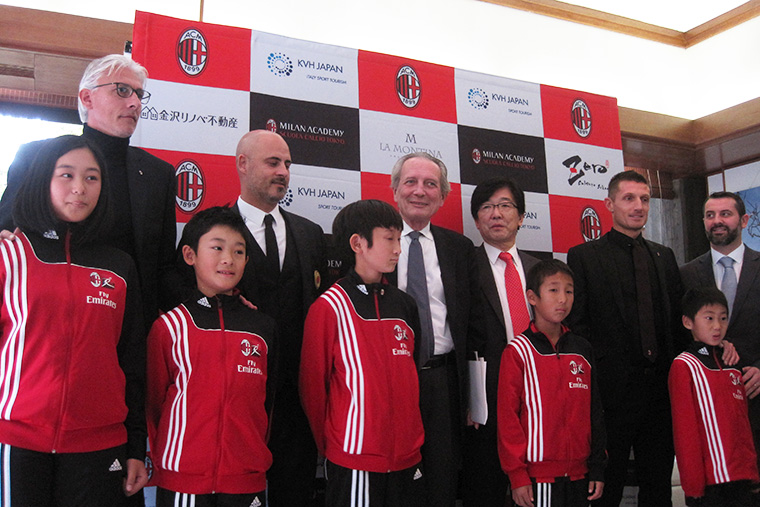 “第2の本田圭祐”を探しにきた! イタリアの名門サッカークラブACミランが東京にオフィシャルサッカースクールを開校