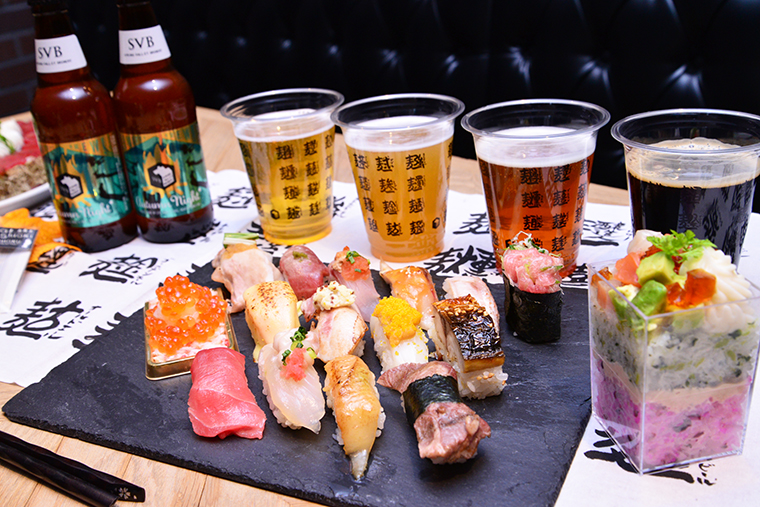 「回転鮨 清次郎」「うまい鮨勘」が今週末に代官山上陸! クラフトビールと合わせれば満足度は想像の斜め上