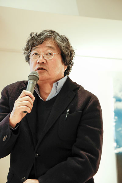↑石川次郎氏。「POPEYE」「BRUTUS」「Tarzan」「GULLIVER」などの雑誌を次々に創刊し、各誌の編集長を務めた。「トゥナイト 2」(テレビ朝日系)のキャスターほか、TV 番組の企画制作も多く手がける