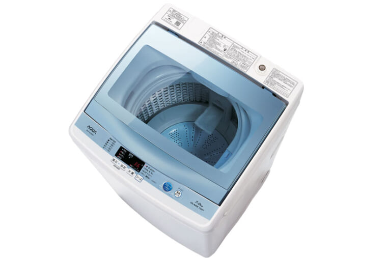 ↑トップドアは強化ガラス