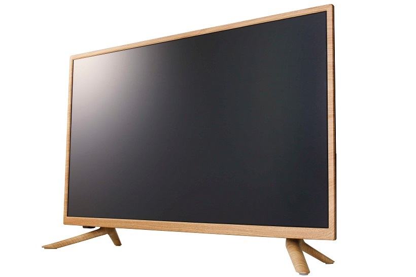 インテリアにこだわる人におすすめ! 木目調がナチュラルな32型液晶テレビ