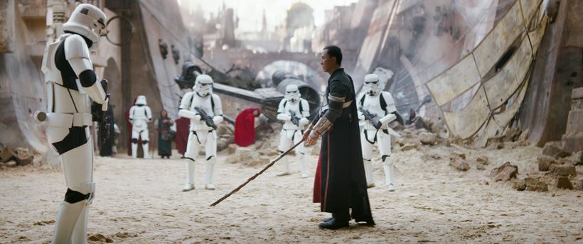 Rogue One: A Star Wars Story (Donnie Yen) Ph: Film Frame ©Lucasfilm LFL