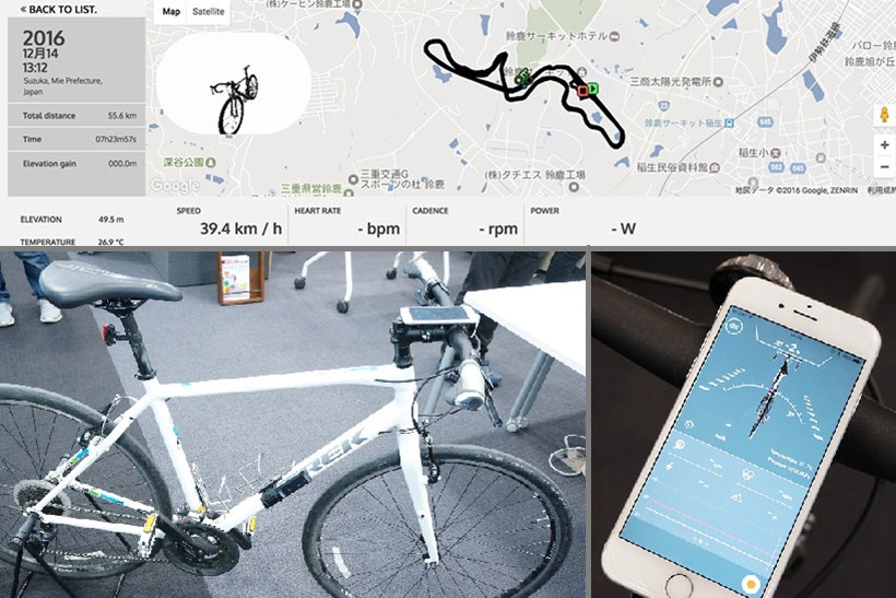 ロードバイク乗りなら付けておきたい! 自転車をIoTで武装するサイクルコンピューター「RIDE-1」