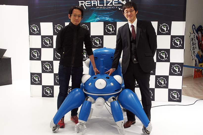 接客はロボットにおまかせ! 攻殻機動隊の「タチコマ」が接客してくれる実証サービス