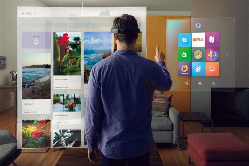 VRの次は「MR」の時代に!  Microsoft HoloLensの登場で映画の世界が現実になる