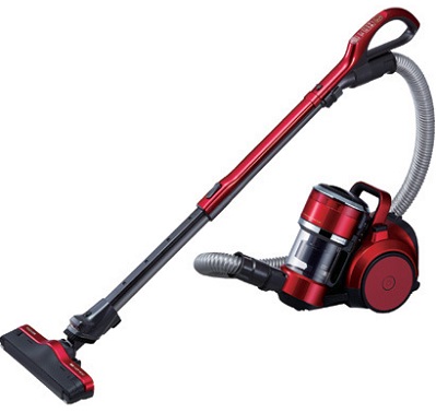【SPEC】●サイズ/質量:W220×H276×D322mm/約3.2kg(本体のみ)、4.6kg(本体・ホース・延長管・ヘッドの合計)●吸込仕事率:200W●運転音:約64db(最大)