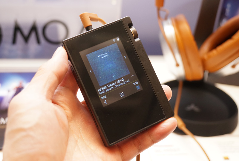 ↑オンキヨーの小型DAP