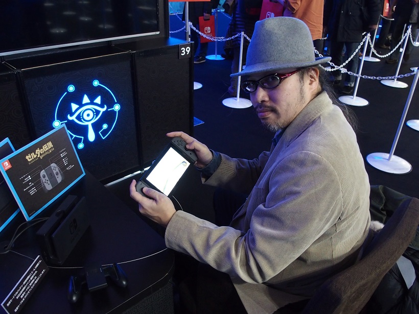↑テレビで遊んでいた続きを携帯ゲーム機で遊ぶことができます。動きもグラフィックもテレビと比べて遜色なしです