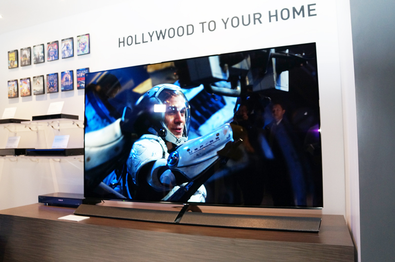 ↑パナソニックの有機ELテレビ「EZ1000」シリーズ