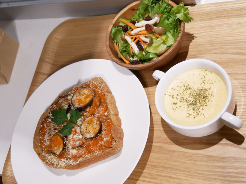↑糖質オフで栄養価が高い朝食