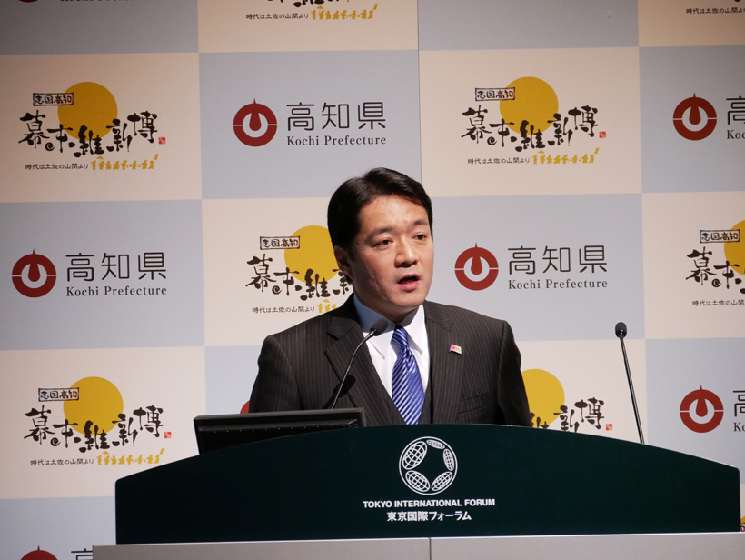 ↑尾崎正直高知県知事